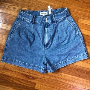 Brand new Madewell High Waisted Shorts